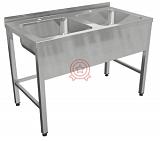 Ванна моечная цельнотянутая "Люкс" ВМЦЛ 1402/7 1400x700x860 фото