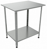 Стол производственный оцинкованный «Лайт» СПЛ 500х600х860 фото