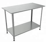 Стол производственный оцинкованный «Лайт» СПЛ 1500х600х860 фото