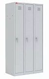 Шкаф металлический для одежды трехсекционный ШРМ-33 фото